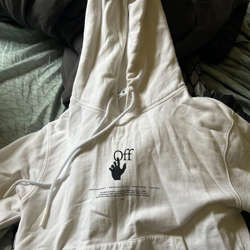 Off white hoodie size small